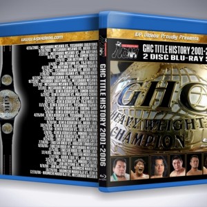NOAH GHC Title History (2 Blu-Ray with Cover Art)